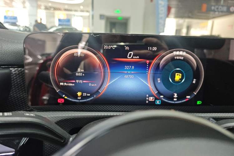 Used Mercedes-Benz A-Class 2021 A 200 L Sport Sedan Dynamic Model Instrument Cluster