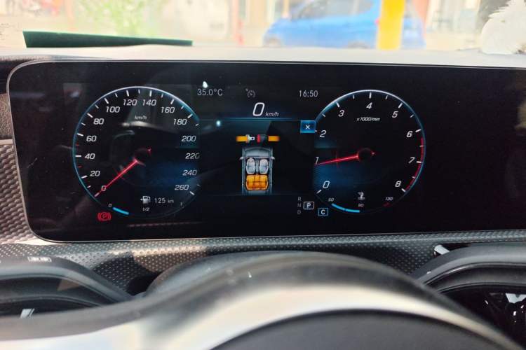 Used Mercedes-Benz A-Class 2021 A 200 L Sport Sedan Fashion Model Instrument Cluster