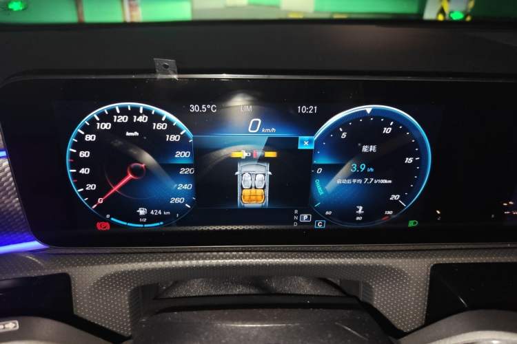 Used Mercedes-Benz A-Class 2021 A 200 L Sport Sedan Fashion Model Instrument Cluster