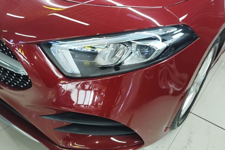 Used Mercedes-Benz A-Class 2021 A 200 L Sport Sedan Fashion Model Left Front Headlight