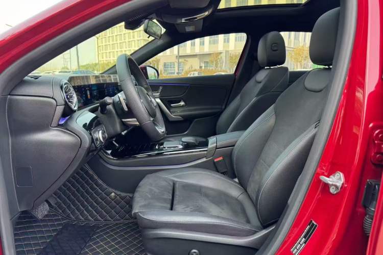 Used Mercedes-Benz A-Class 2021 A 200 L Sport Sedan Fashion Model Left Front Seat