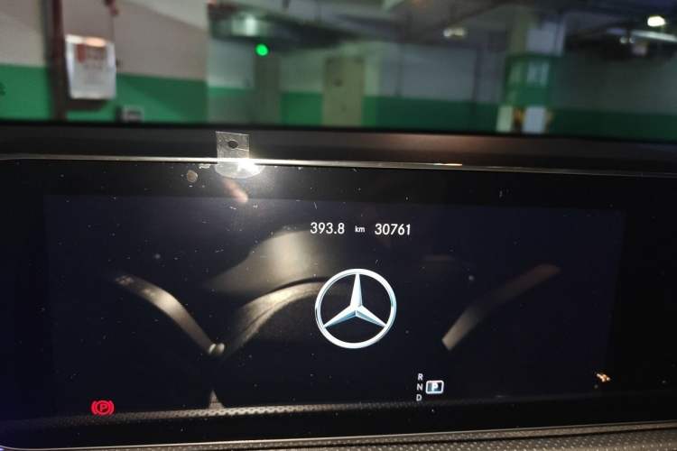 Used Mercedes-Benz A-Class 2021 A 200 L Sport Sedan Fashion Model Odometer Close Up