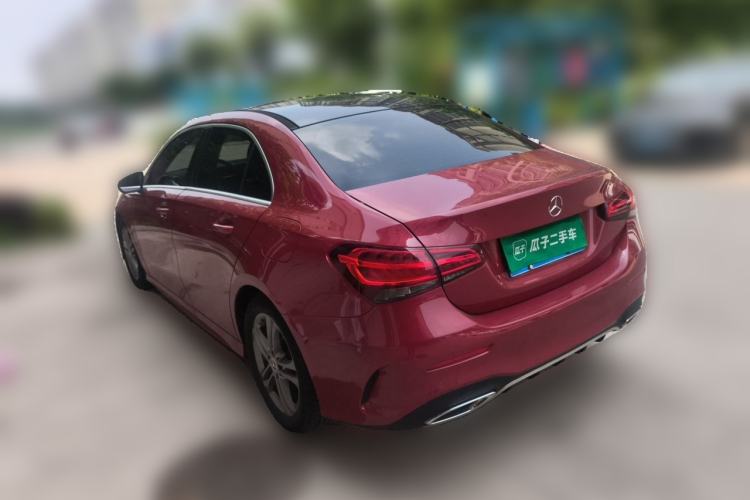 Used Mercedes-Benz A-Class 2021 A 180 L Sport Sedan Rear Left 45 Deg