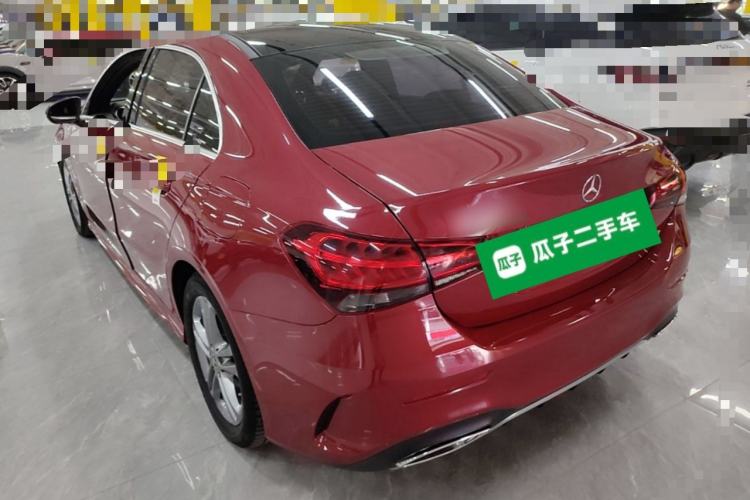 Used Mercedes-Benz A-Class 2021 Restyled A 180 L Sport Sedan Rear Left 45 Deg