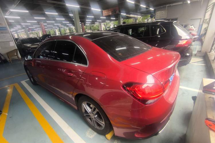 Used Mercedes-Benz A-Class 2021 Restyled A 180 L Sport Sedan Rear Left 45 Deg