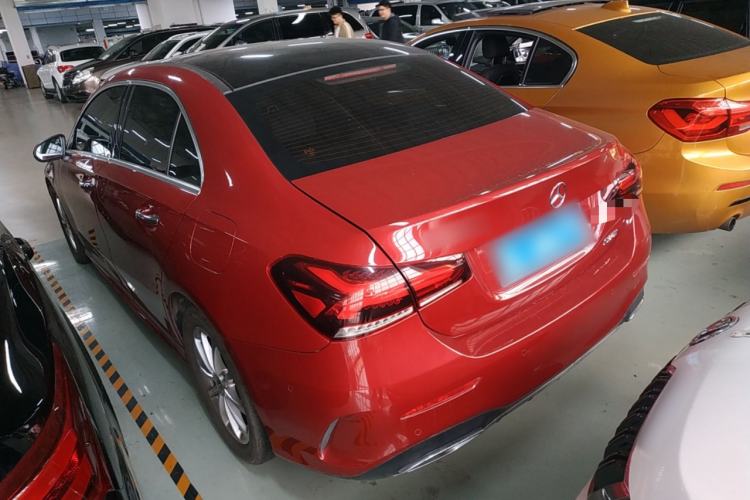 Used Mercedes-Benz A-Class 2021 A 200 L Sport Sedan Fashion Model Rear Left 45 Deg