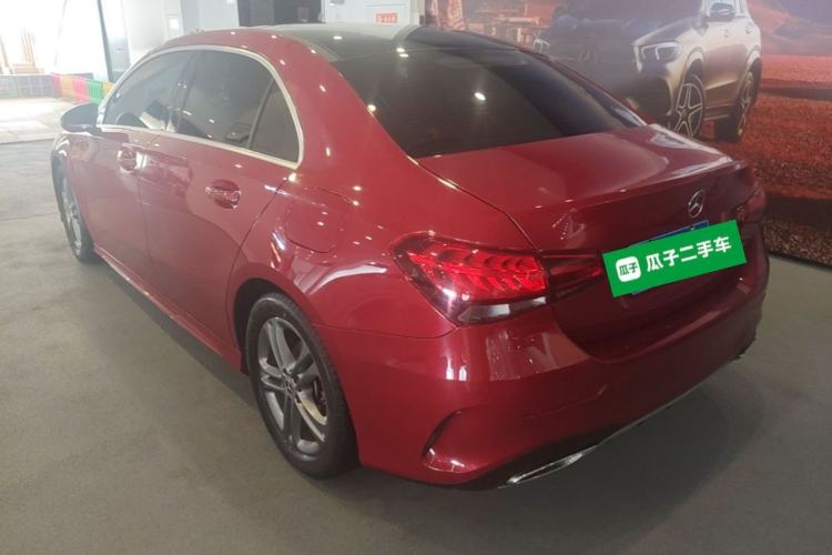 Used Mercedes-Benz A-Class 2021 Restyled A 180 L Sport Sedan Rear Left 45 Deg