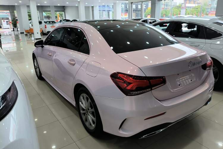 Used Mercedes-Benz A-Class 2021 A 200 L Sport Sedan Fashion Model Rear Left 45 Deg