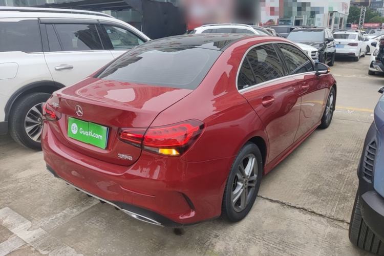 Used Mercedes-Benz A-Class 2021 Restyled A 180 L Sport Sedan Rear Right 45 Deg