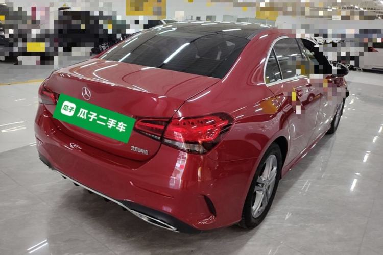 Used Mercedes-Benz A-Class 2021 Restyled A 180 L Sport Sedan Rear Right 45 Deg