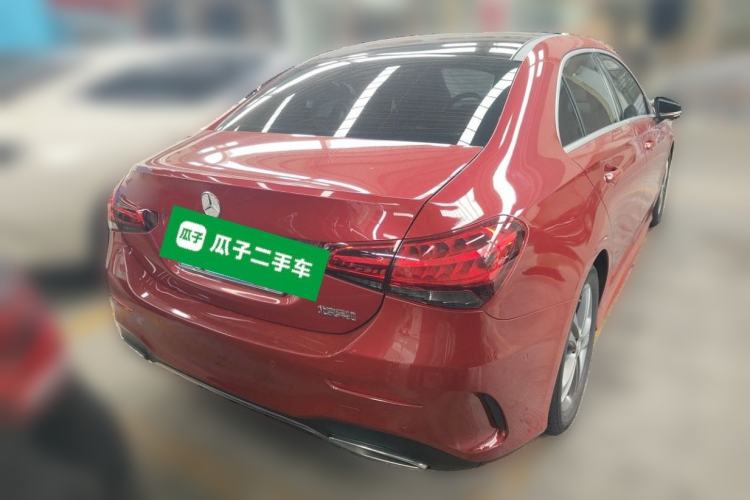 Used Mercedes-Benz A-Class 2021 Restyled A 180 L Sport Sedan Rear Right 45 Deg