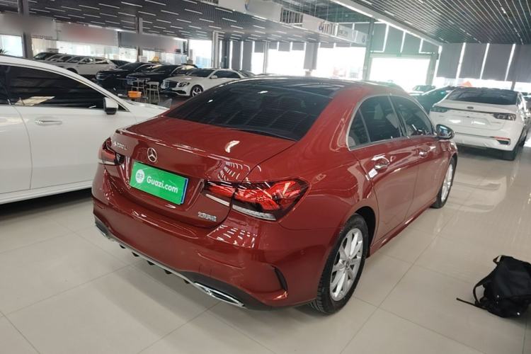 Used Mercedes-Benz A-Class 2021 A 200 L Sport Sedan Fashion Model Rear Right 45 Deg