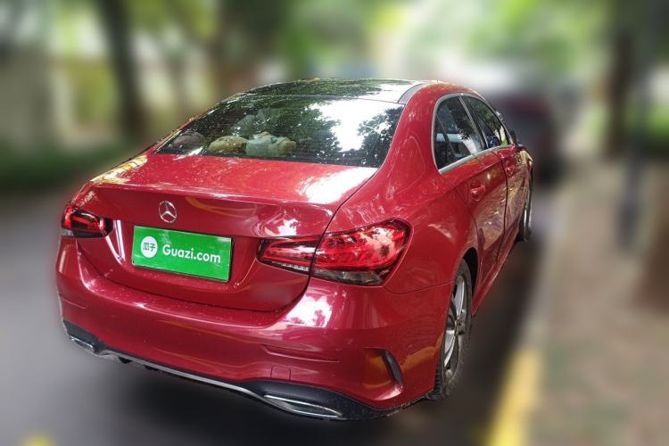 Used Mercedes-Benz A-Class 2021 Restyled A 180 L Sport Sedan Rear Right 45 Deg