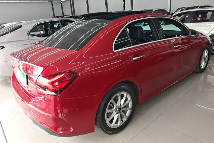 Used Mercedes-Benz A-Class 2021 A 200 L Sport Sedan Dynamic Model Rear Right 45 Deg