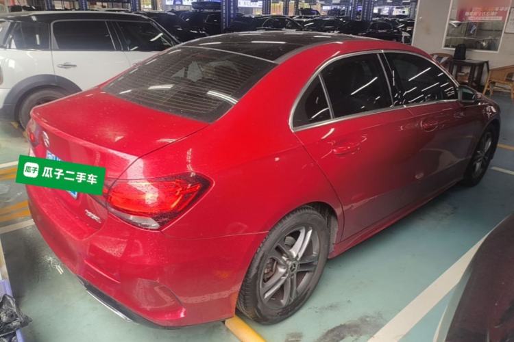 Used Mercedes-Benz A-Class 2021 Restyled A 180 L Sport Sedan Rear Right 45 Deg