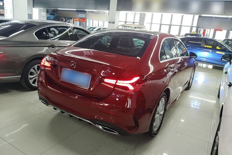 Used Mercedes-Benz A-Class 2021 A 200 L Sport Sedan Fashion Model Rear Right 45 Deg