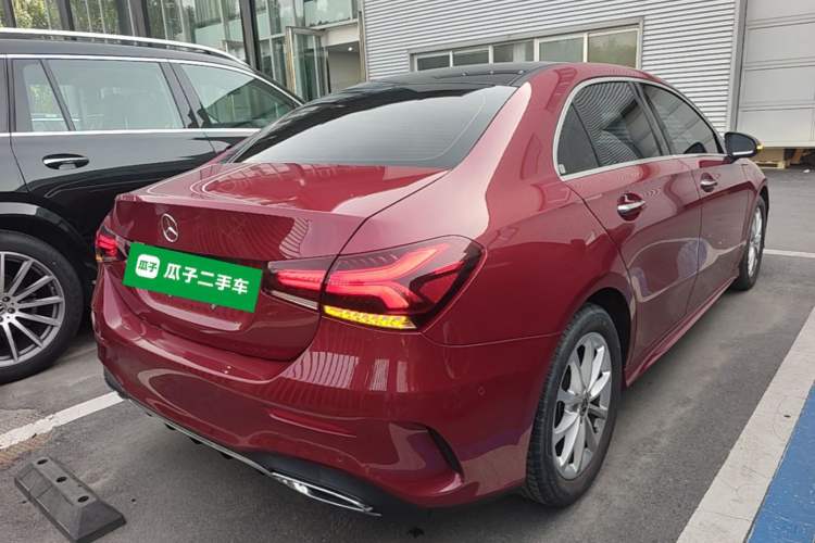 Used Mercedes-Benz A-Class 2021 A 200 L Sport Sedan Fashion Model Rear Right 45 Deg