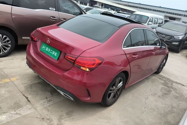 Used Mercedes-Benz A-Class 2021 A 180 L Sport Sedan Rear Right 45 Deg