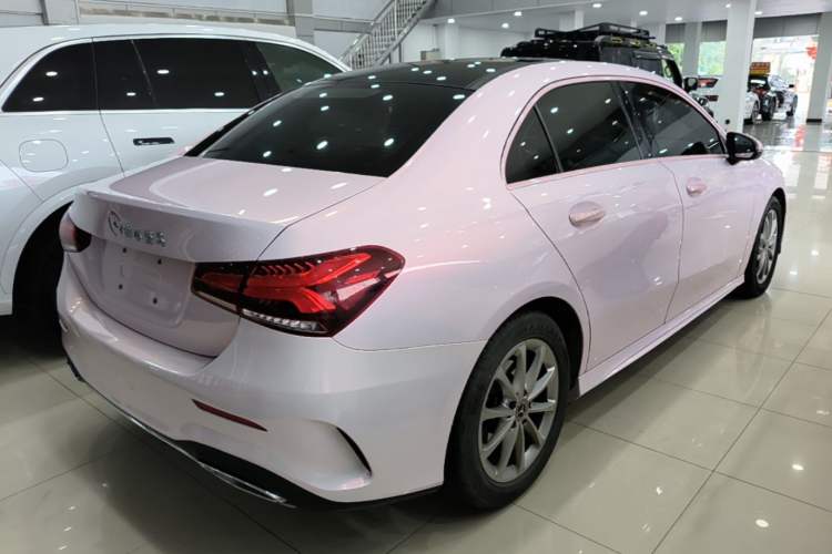 Used Mercedes-Benz A-Class 2021 A 200 L Sport Sedan Fashion Model Rear Right 45 Deg