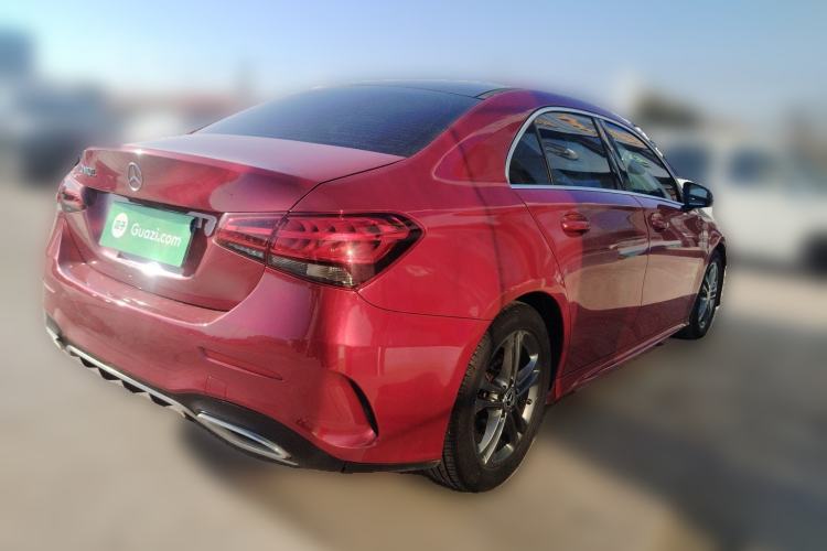 Used Mercedes-Benz A-Class 2021 Restyled A 180 L Sport Sedan Rear Right 45 Deg