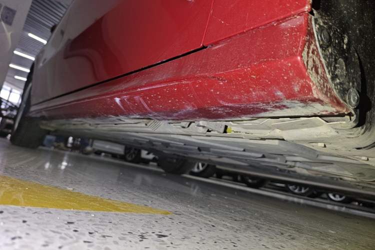 Used Mercedes-Benz A-Class 2021 A 200 L Sport Sedan Dynamic Model Right Side Sill