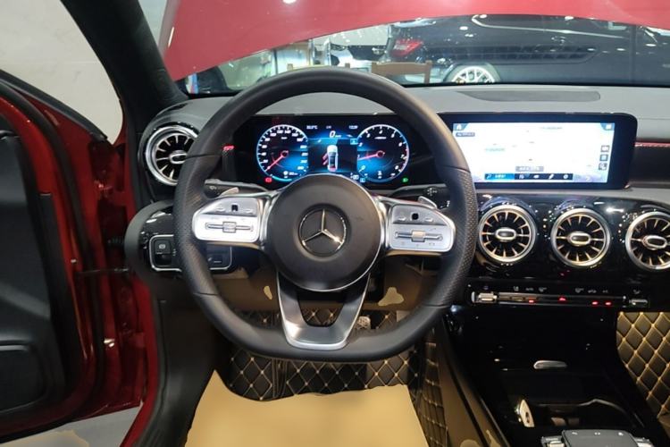 Used Mercedes-Benz A-Class 2021 A 200 L Sport Sedan Fashion Model Steering Wheel
