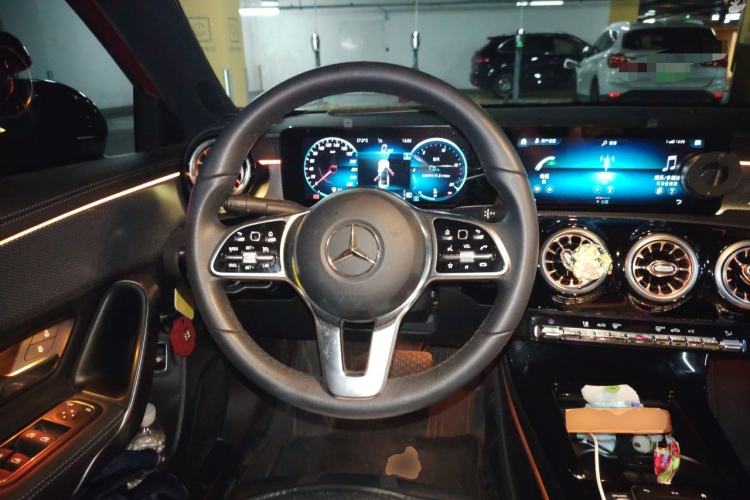Used Mercedes-Benz A-Class 2021 Restyled A 180 L Sport Sedan Steering Wheel