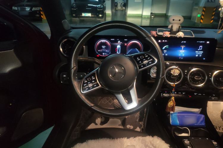 Used Mercedes-Benz A-Class 2021 A 180 L Sport Sedan Steering Wheel