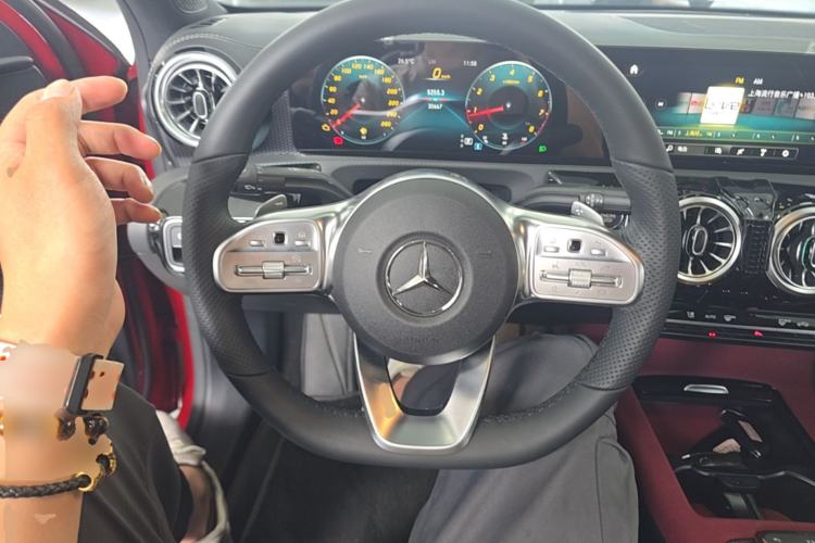 Used Mercedes-Benz A-Class 2021 A 200 L Sport Sedan Fashion Model Steering Wheel