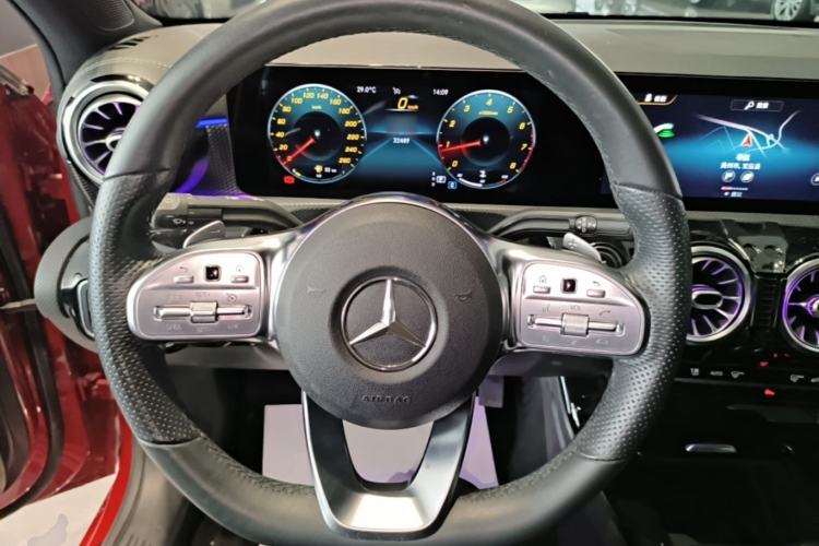 Used Mercedes-Benz A-Class 2021 A 200 L Sport Sedan Fashion Model Steering Wheel