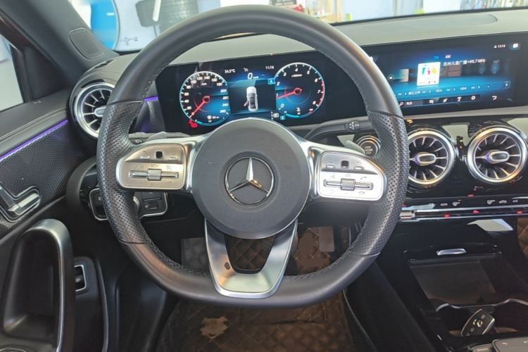 Used Mercedes-Benz A-Class 2021 A 200 L Sport Sedan Fashion Model Steering Wheel