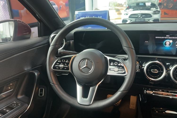 Used Mercedes-Benz A-Class 2021 Restyled A 180 L Sport Sedan Steering Wheel