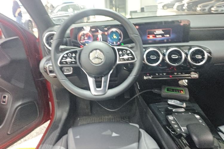 Used Mercedes-Benz A-Class 2021 A 200 L Sport Sedan Dynamic Model Steering Wheel
