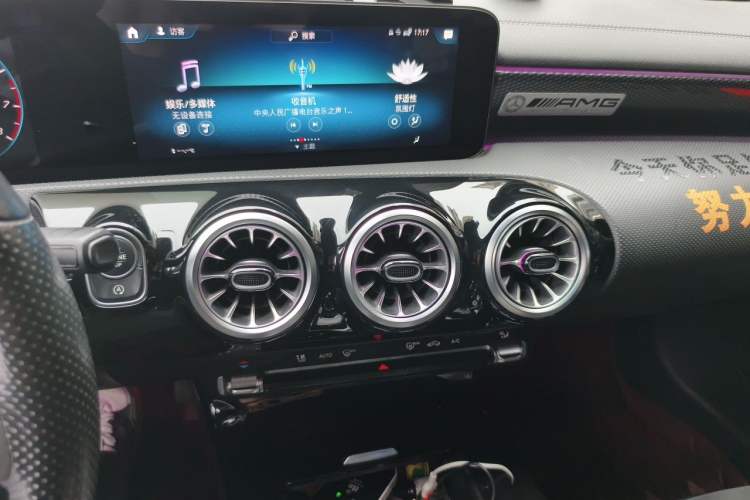 Used Mercedes-Benz A-Class 2021 A 200 L Sport Sedan Fashion Model Audio And AC Panel