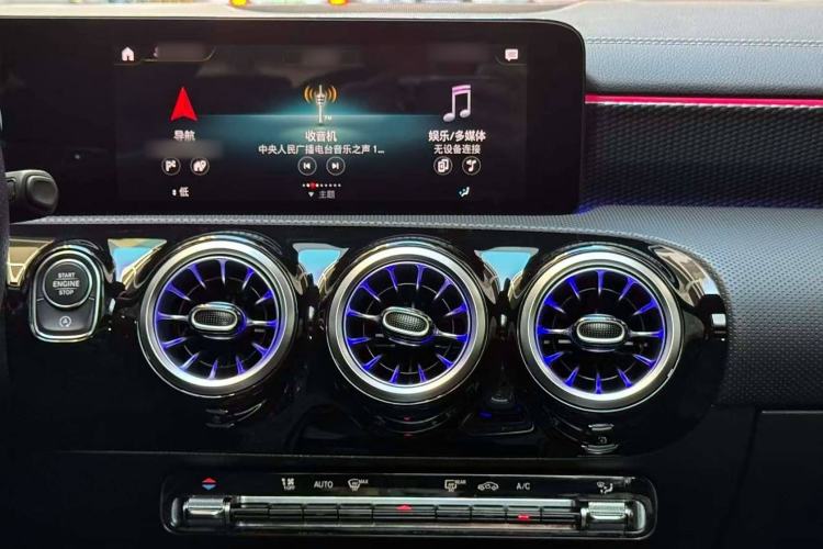 Used Mercedes-Benz A-Class 2021 A 200 L Sport Sedan Fashion Model Audio And AC Panel