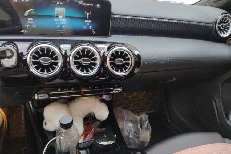 Used Mercedes-Benz A-Class 2021 A 200 Dynamic Edition Audio And AC Panel