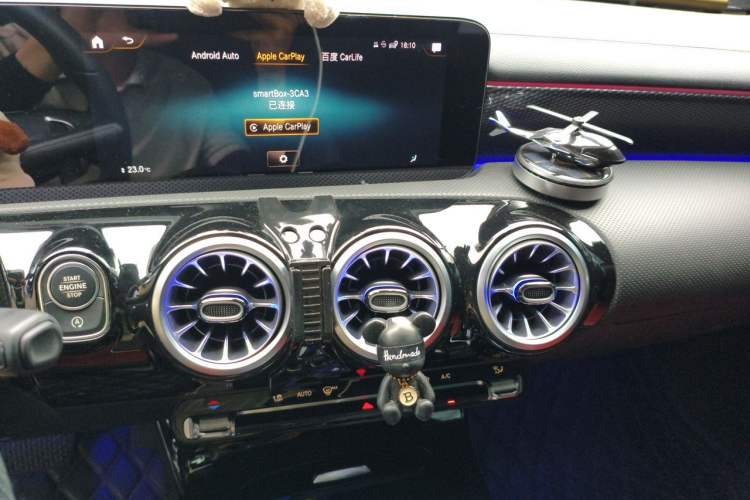 Used Mercedes-Benz A-Class 2021 A 200 L Sport Sedan Fashion Model Audio And AC Panel