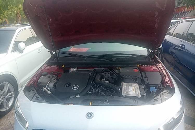 Used Mercedes-Benz A-Class 2021 A 200 L Sport Sedan Fashion Model Engine Bay