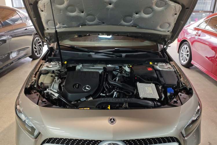 Used Mercedes-Benz A-Class 2021 A 200 L Sport Sedan Fashion Model Engine Bay