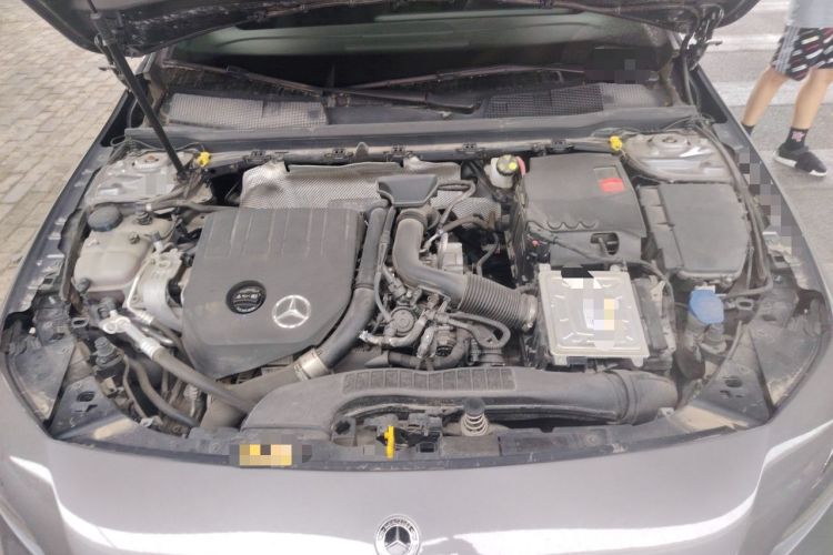 Used Mercedes-Benz A-Class 2021 A 200 L Sport Sedan Fashion Model Engine Bay