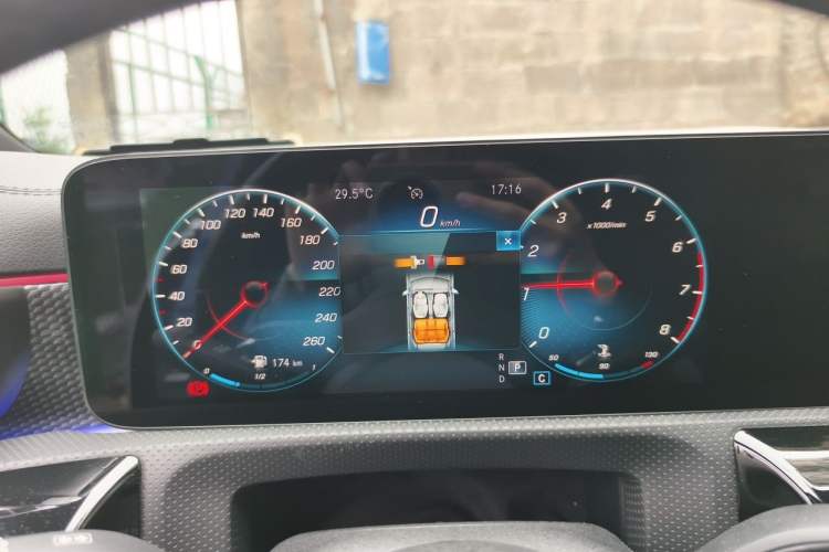 Used Mercedes-Benz A-Class 2021 A 200 L Sport Sedan Fashion Model Instrument Cluster