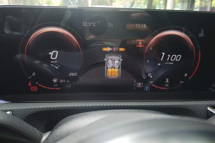 Used Mercedes-Benz A-Class 2021 A 200 L Sport Sedan Fashion Model Instrument Cluster