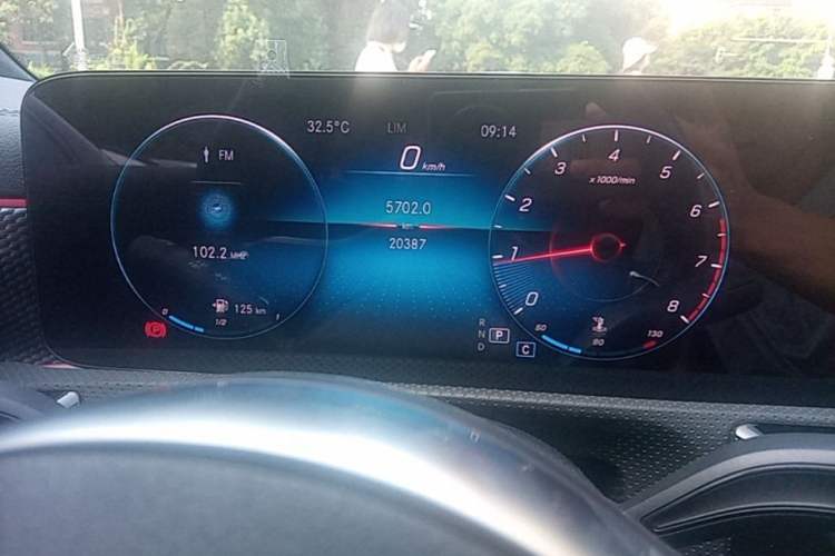 Used Mercedes-Benz A-Class 2021 A 200 L Sport Sedan Fashion Model Instrument Cluster
