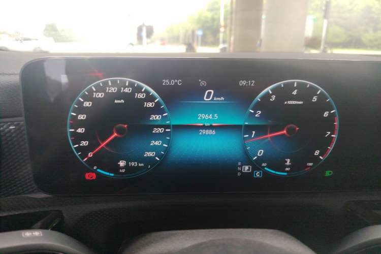 Used Mercedes-Benz A-Class 2021 A 200 L Sport Sedan Fashion Model Instrument Cluster