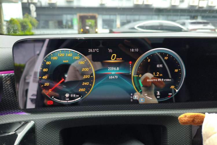 Used Mercedes-Benz A-Class 2021 A 200 L Sport Sedan Fashion Model Instrument Cluster