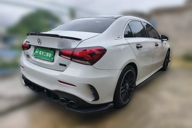 Used Mercedes-Benz A-Class 2021 A 200 L Sport Sedan Fashion Model Rear Right 45 Deg