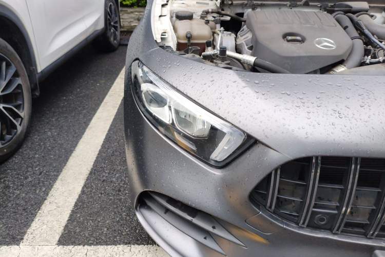 Used Mercedes-Benz A-Class 2021 A 200 L Sport Sedan Fashion Model Right Front Headlight