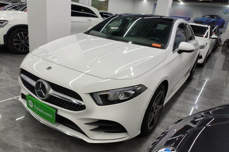 Used Mercedes-Benz A-Class 2021 A 200 L Sport Sedan Fashion Model Guazi used car, China used car export, Used car for sale, Used Mercedes-Benz cars, Cheapest cars for sale