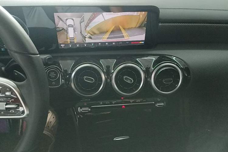 Used Mercedes-Benz A-Class 2021 Restyled A 180 L Sport Sedan Audio And AC Panel
