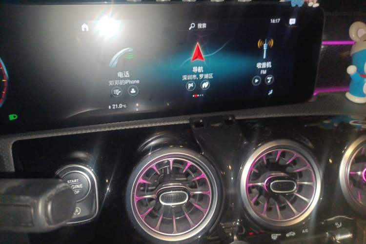 Used Mercedes-Benz A-Class 2021 A 200 L Sport Sedan Fashion Model Audio And AC Panel
